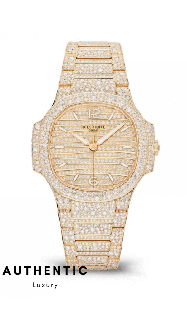 Đồng hồ Patek Philippe Nautilus 7118/1450R-001 Full Kim cương 35.2mm