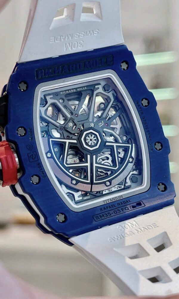 Đồng hồ Richard Mille Rafael Nadal RM 35-03 Blue Quartz TPT