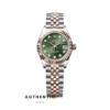 Đồng hồ Rolex Lady-Datejust 279171 Everose/Oystersteel Mặt xanh olive 28mm