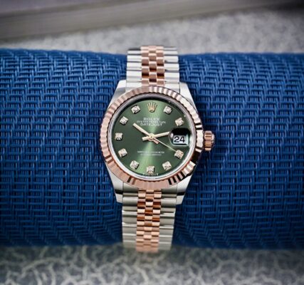 Đồng hồ Rolex Lady-Datejust 279171 Everose/Oystersteel Mặt xanh olive 28mm
