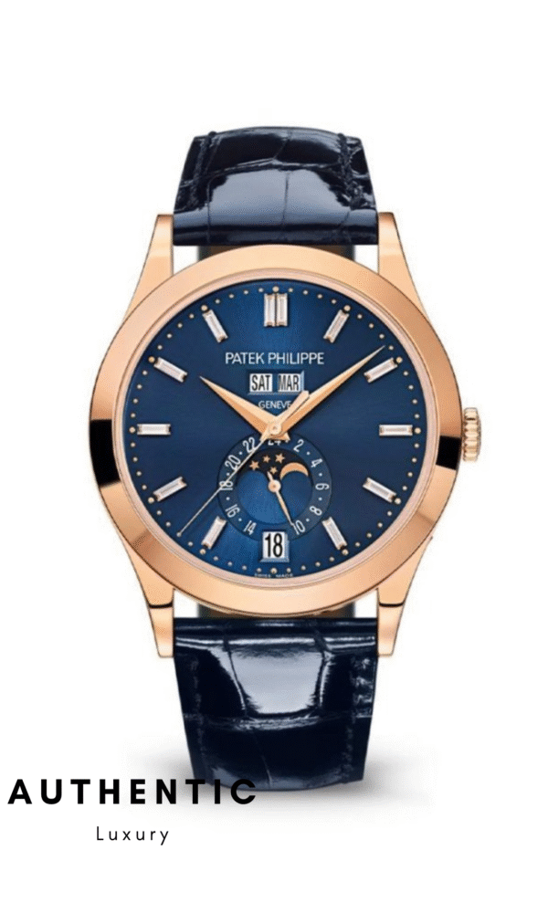 Đồng hồ Patek Philippe 5396R-015 Mặt xanh Cọc kim cương 38,5mm