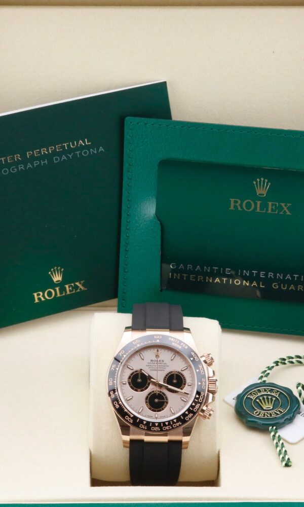 Đồng hồ Rolex Daytona 126515LN Mặt Sundust hồng phớt 40mm